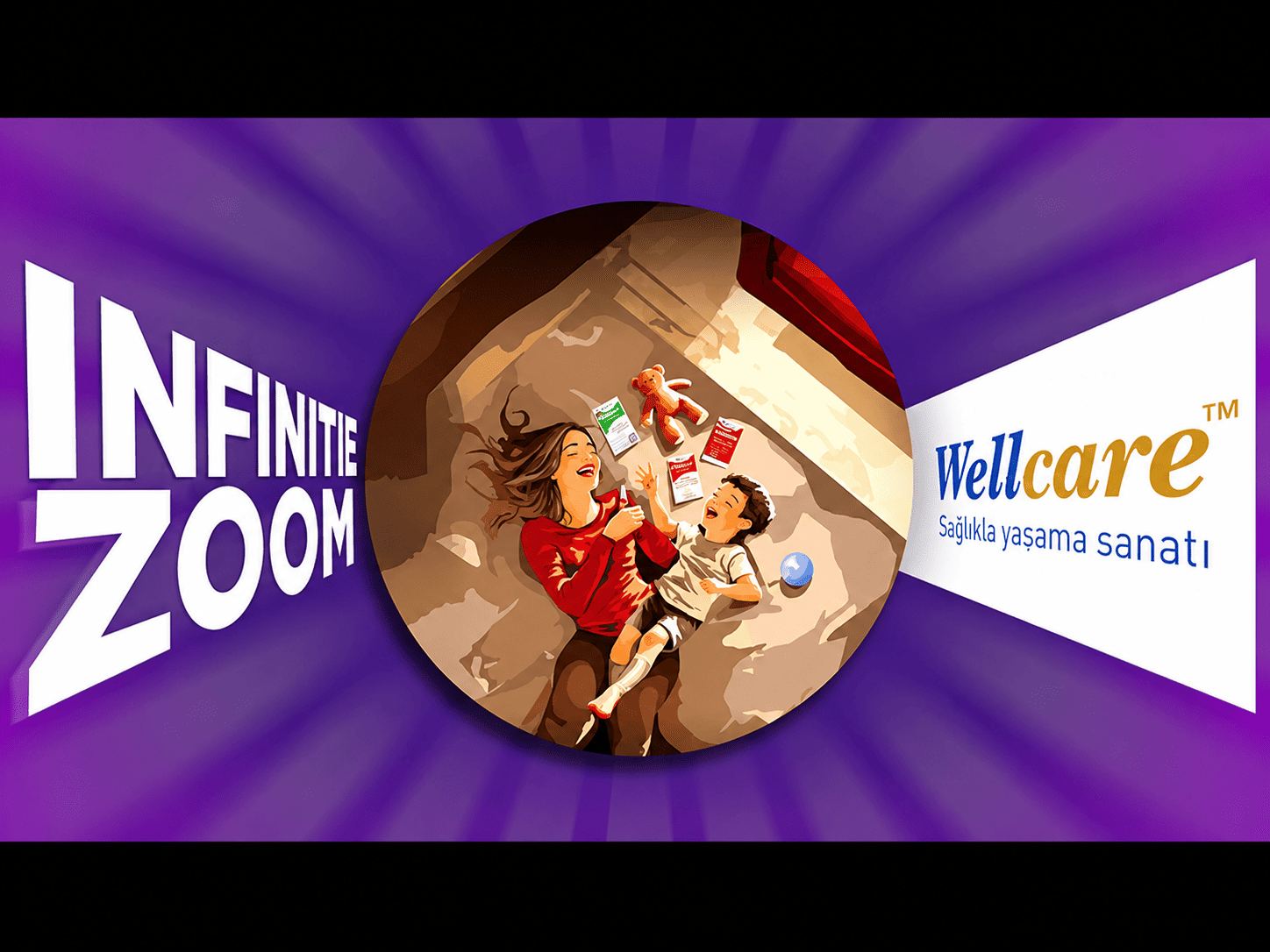 Wellcare Infinite Zoom Art